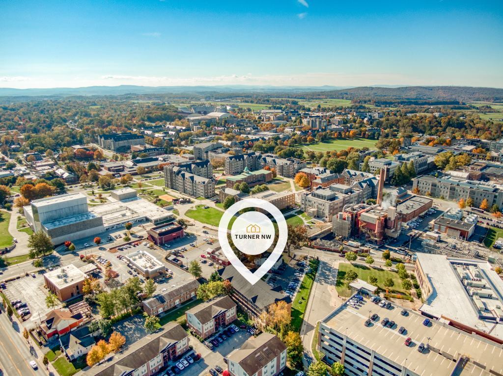 Apartments Turner NW, aerial view